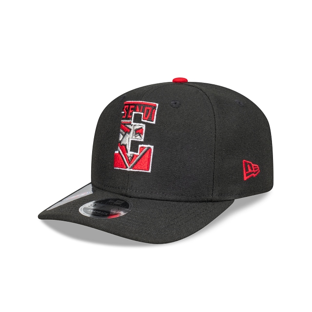 AFL Essendon Bombers Letter Infill Official Team Colours Original Fit 9Fifty Snapback (FRR4563) - Black New Era Caps